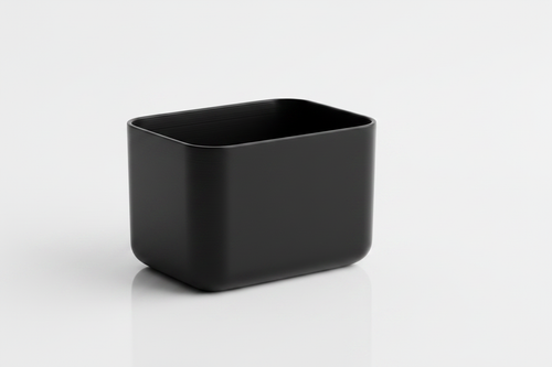 Bac rangement noir