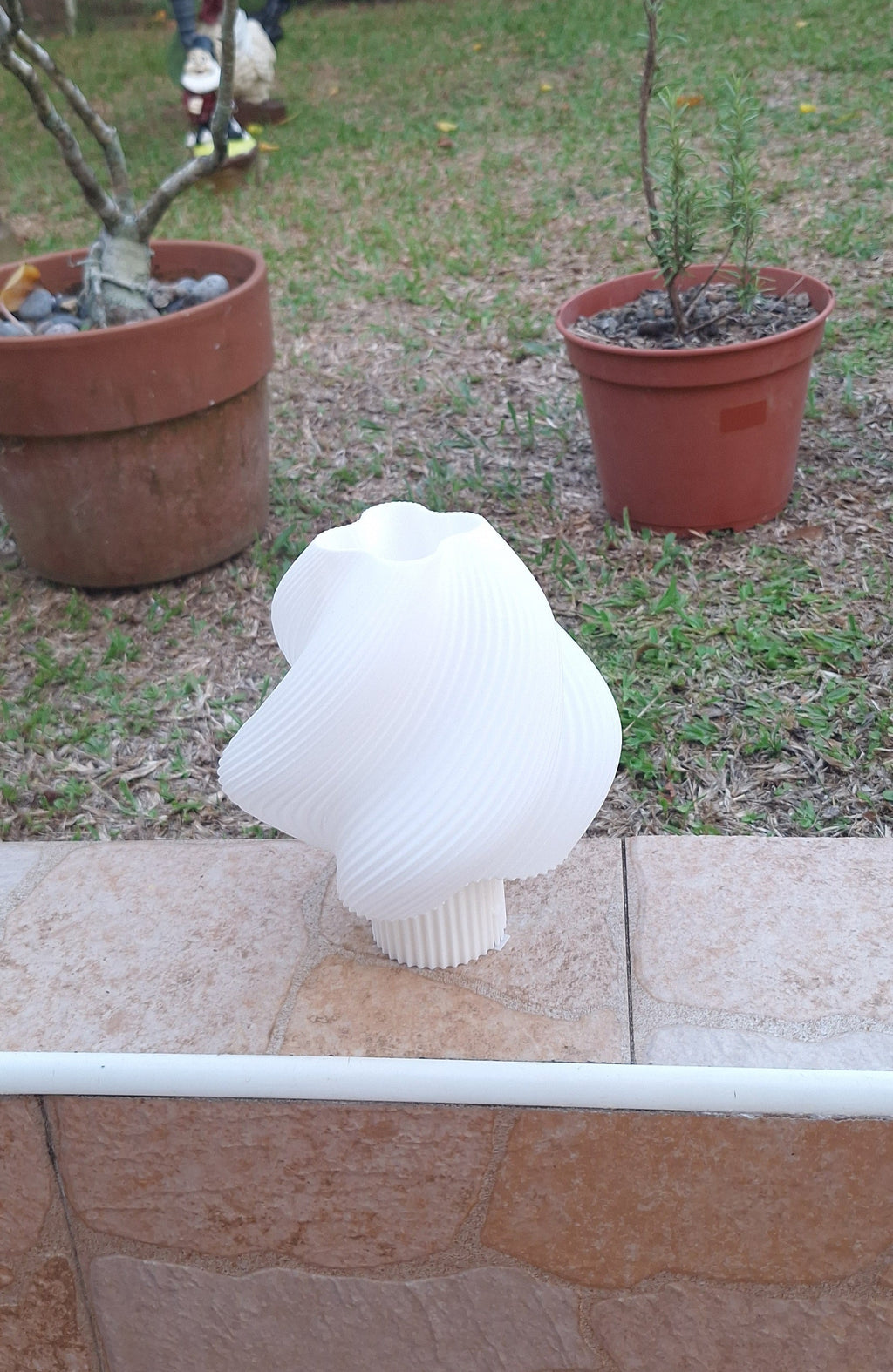 Lampe LED Sculpturale – Édition Spiral