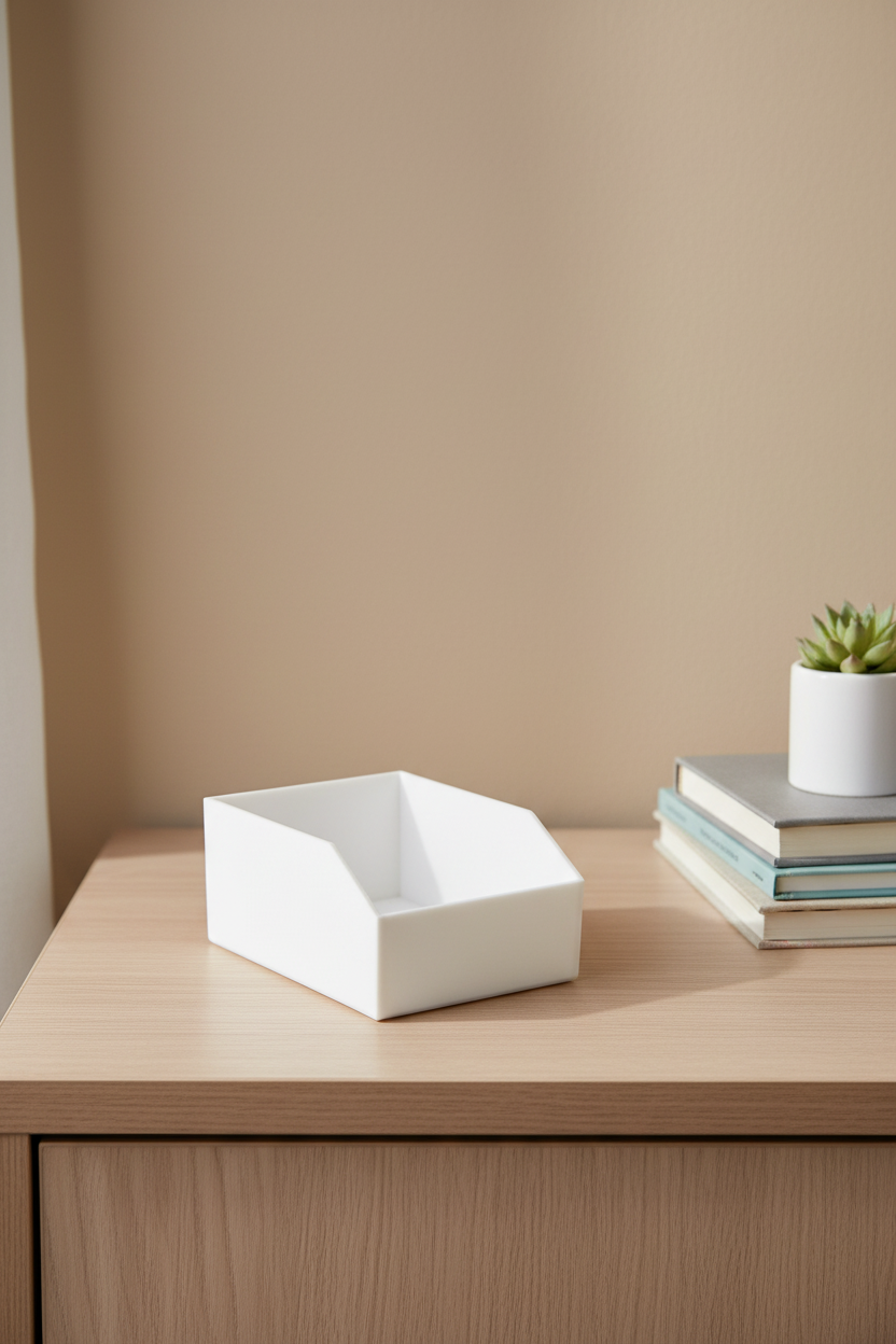 Bac de rangement modulaire — Lot de 4